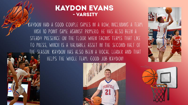 Kaydon Evans - High School Basketball