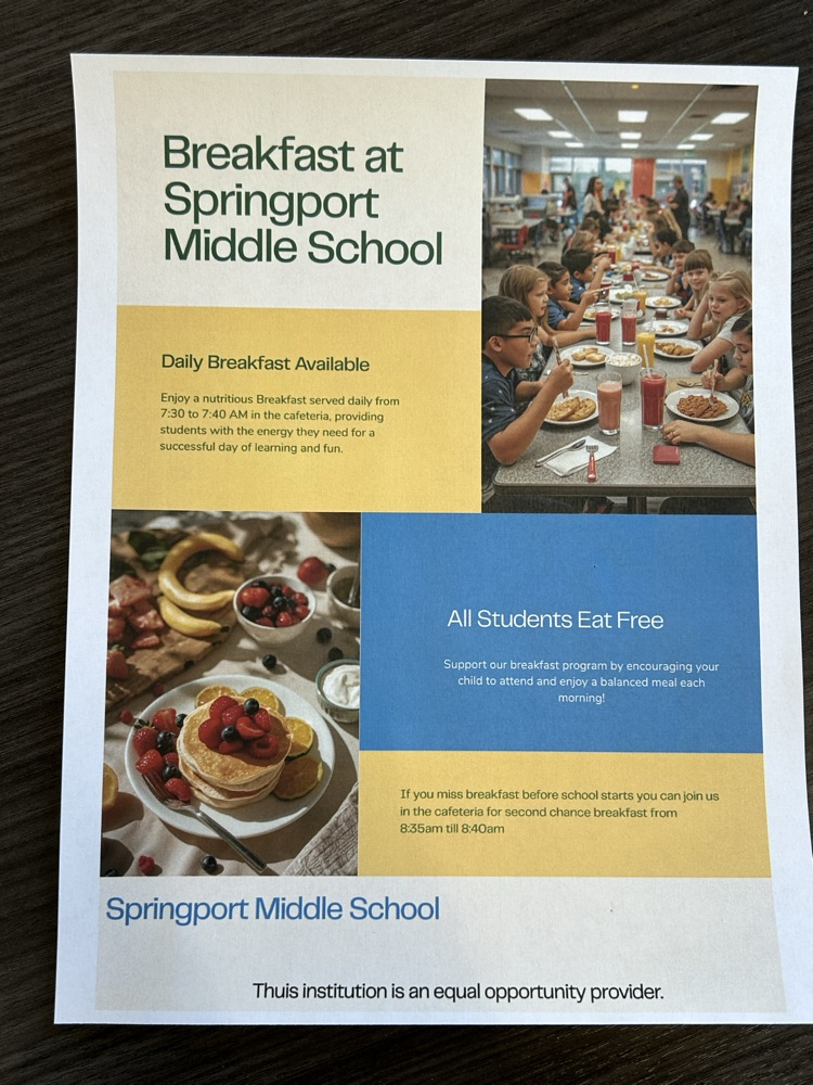 Middle School Breakfast