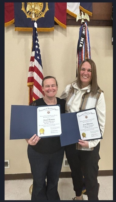 2026 VFW Teachers of the Year