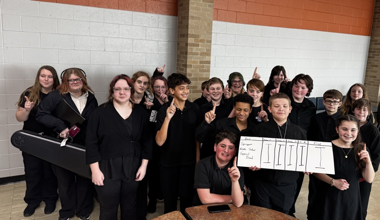 SMS Band students at festival 