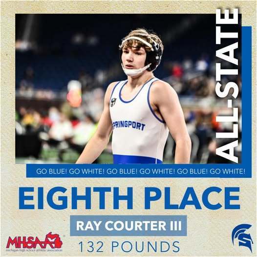 Ray Courter III - 8th Place 2026