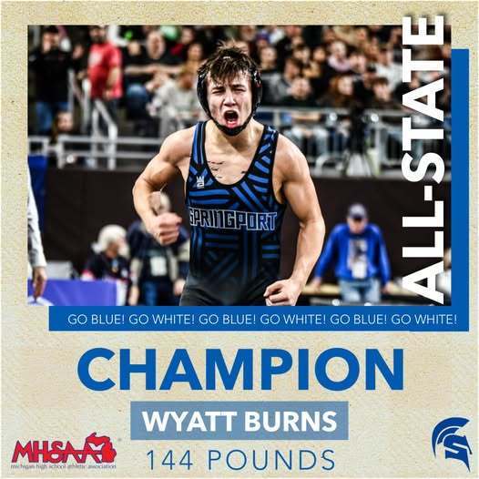 Wyatt Burns - State Champion 2026