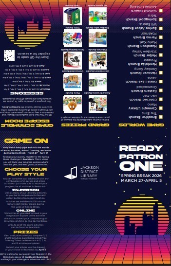 JDL Spring Break Book Challenge