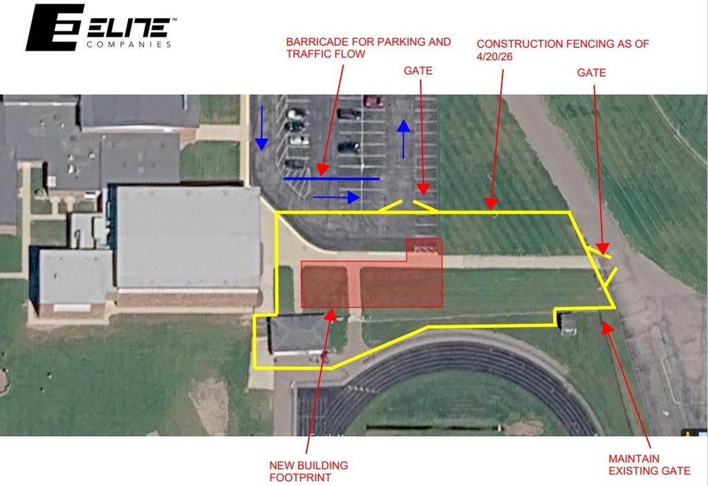 SMS Parking Lot fencing