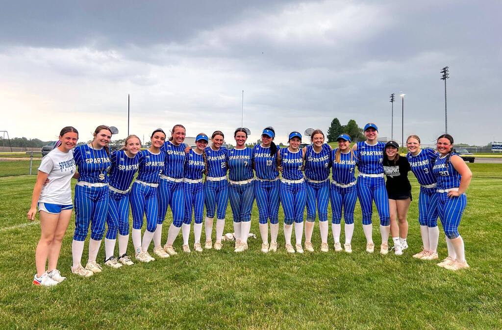 Big 8 Co-Champ Softball Team