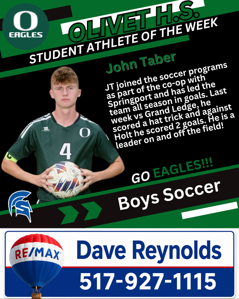 JT Taber - Student Athlete of the Week
