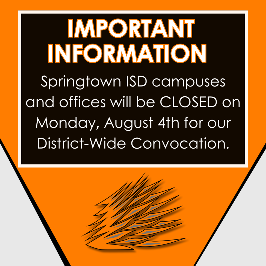 SISD Campuses and Offices closed August 4th