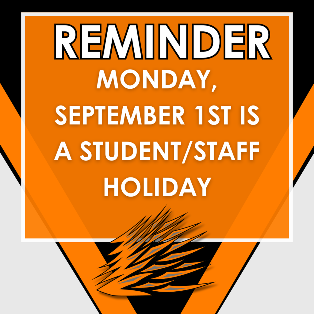 Sept. 1st is a Holiday