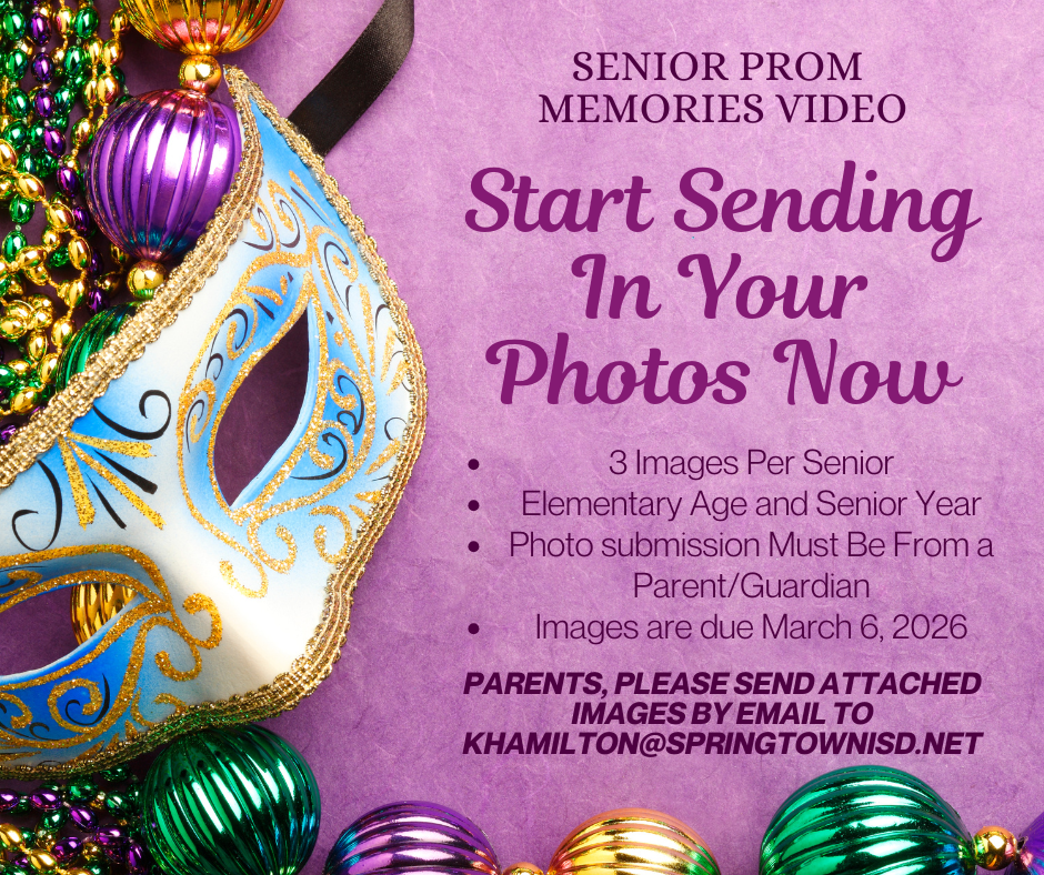 Senior Prom Memories - Please send in your pictures now