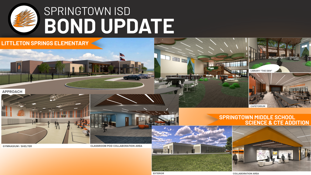 Springtown ISD Bond Update (Collage of Pictures)