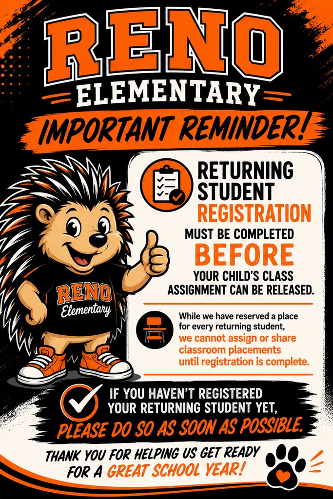 Returning Student Registration Reminder 