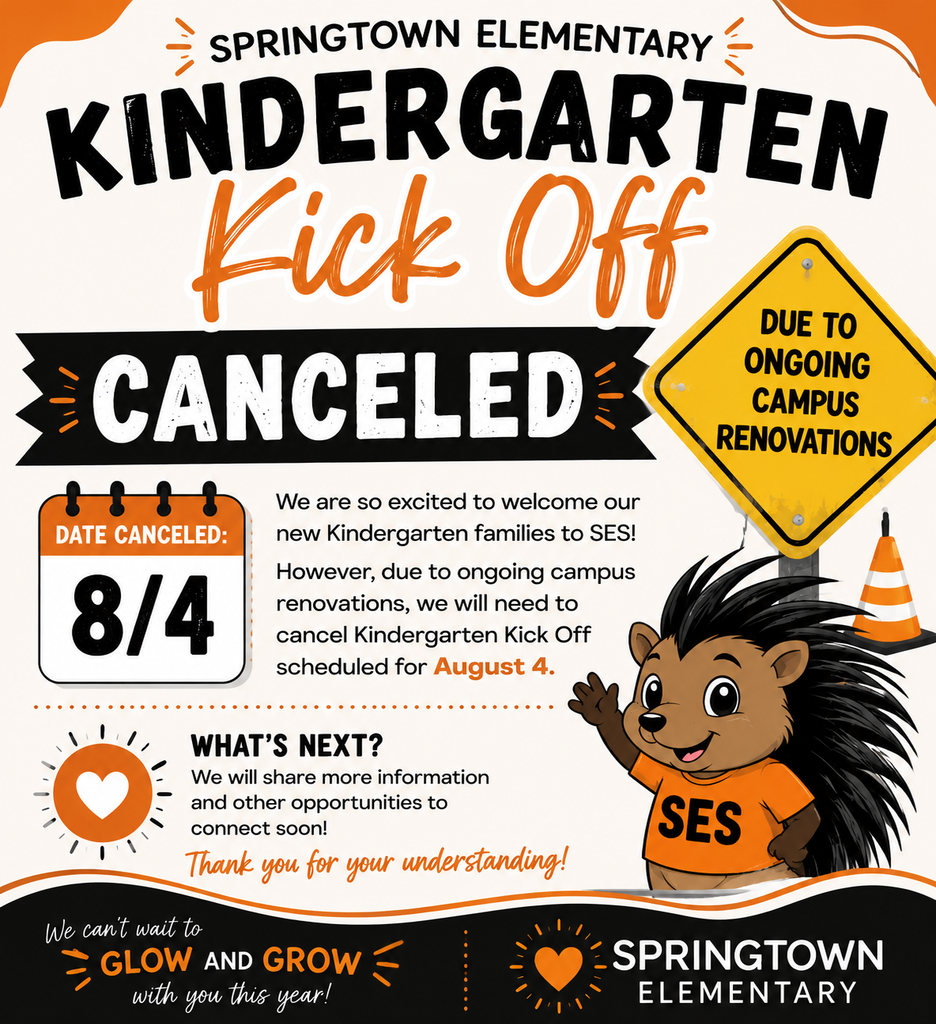 Cancel Kindergarten kick-Off