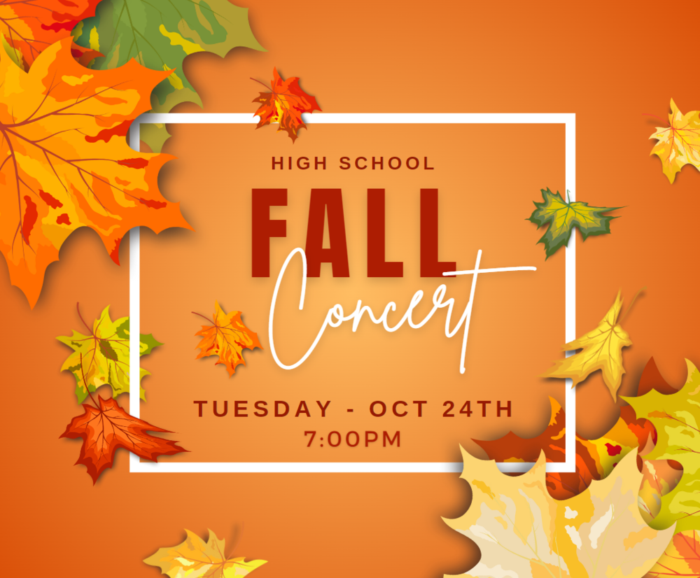 HS Fall Concert NEW DATE Springville High
