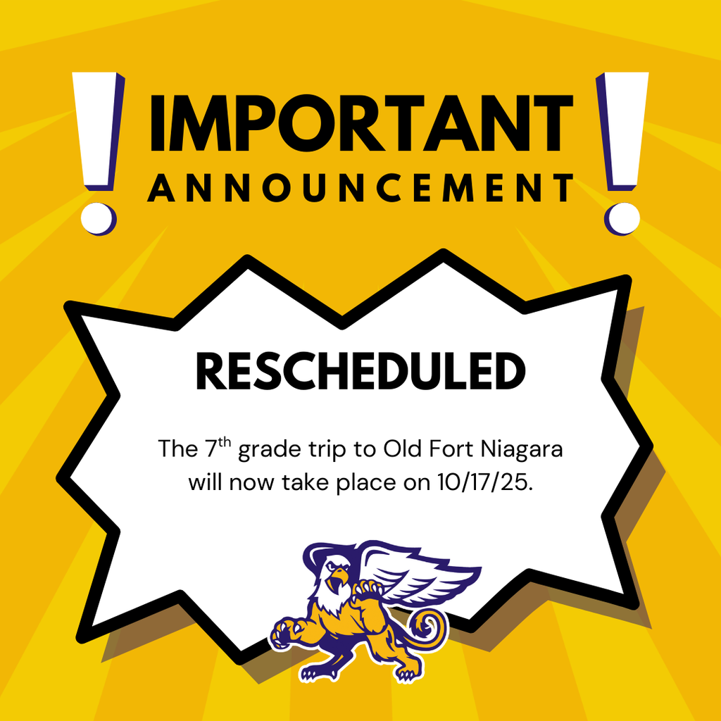 field trip rescheduled