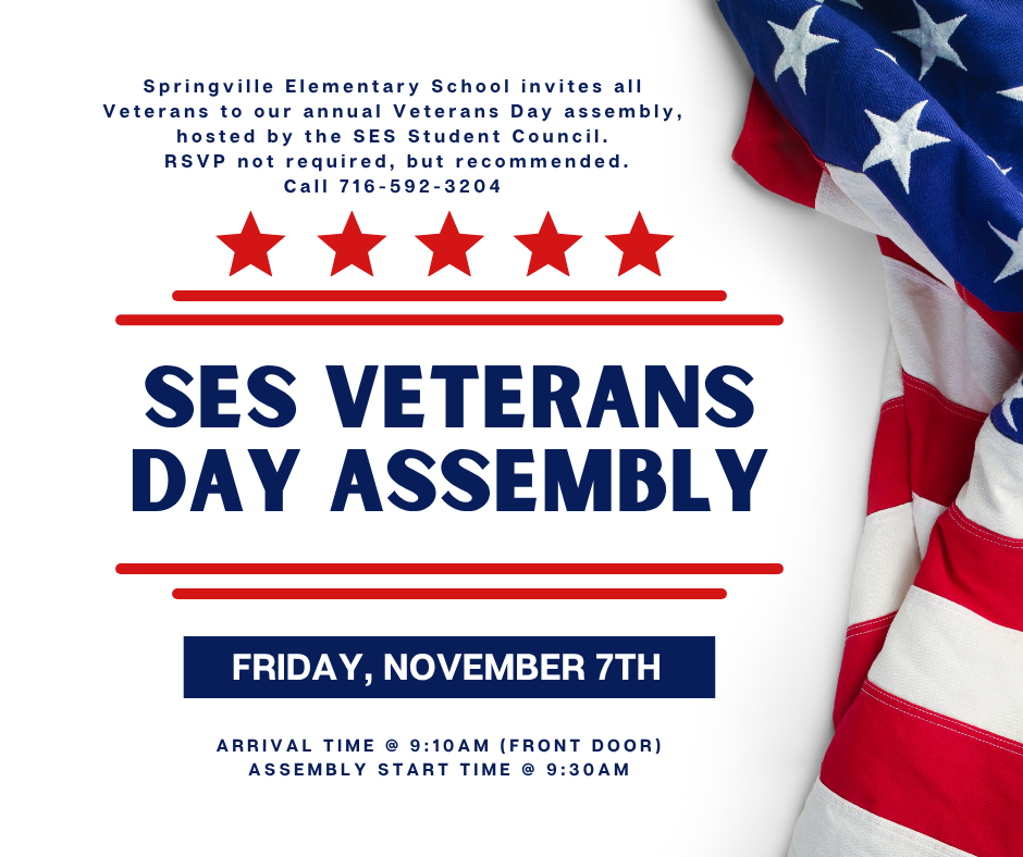 SES Veterans Day Assembly