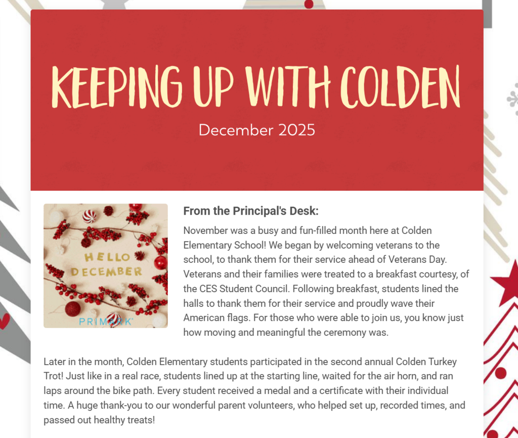 keeping up with colden