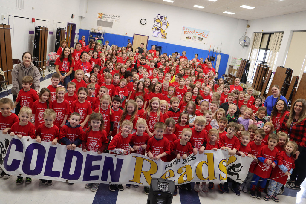 The whole school wore PARP T-shirts