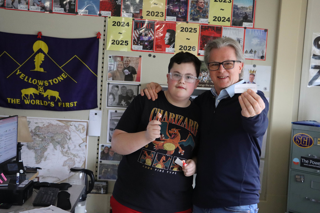 Spreading kindness to Mr. Beiter