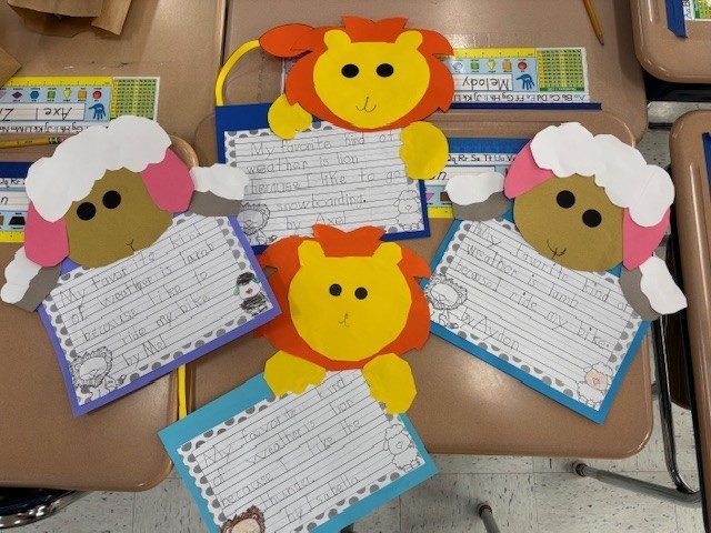 lion and lamb writing