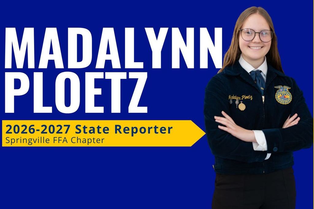 Madalynn Ploetz 26-27 State FFA Reporter