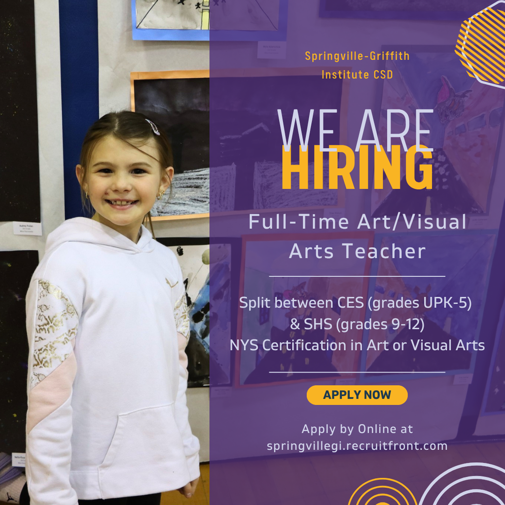 hiring art teacher