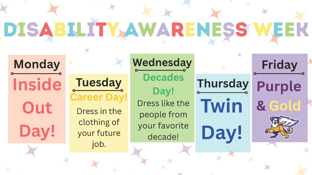 Disabilities Awareness Spirit Week