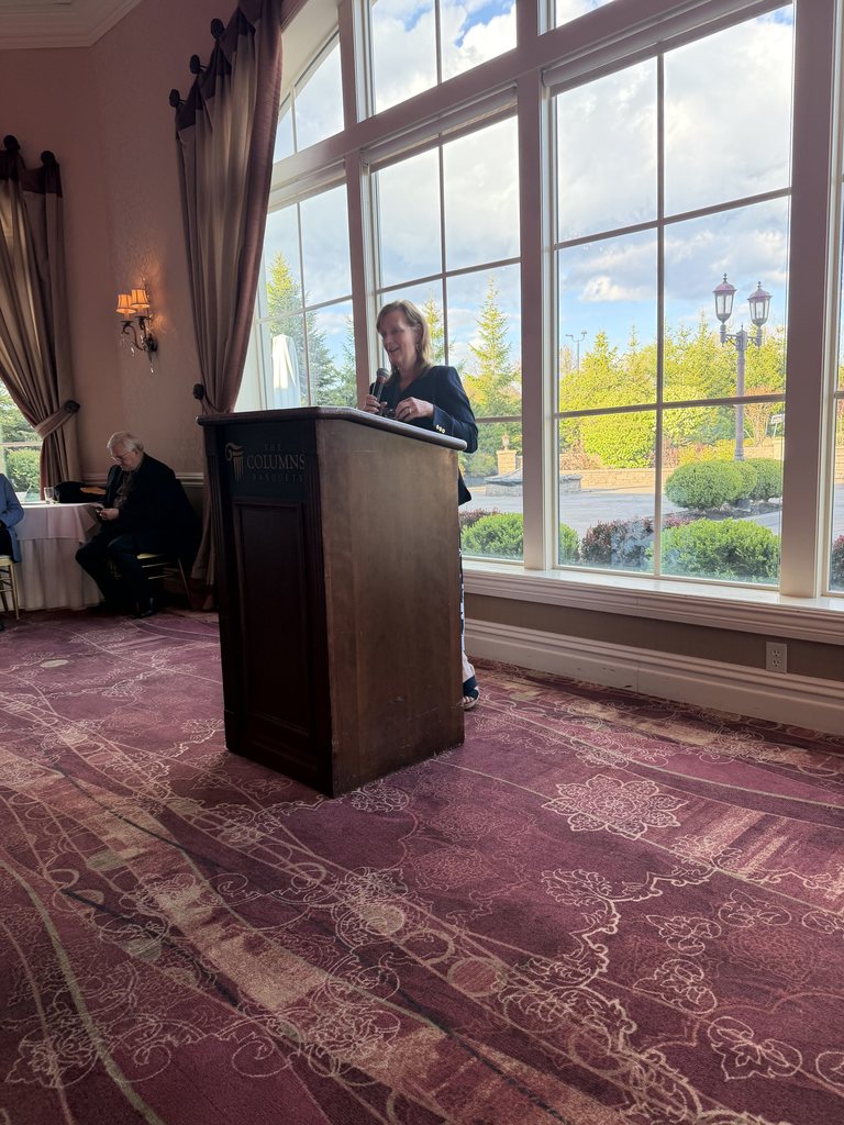 JoAnn DePue speaks