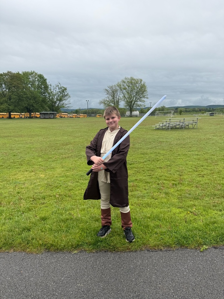 A student dressed as Mark Hamill.