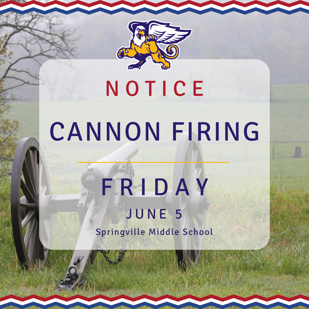 Cannon Firing on June 5