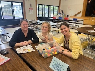 Family at Math Night