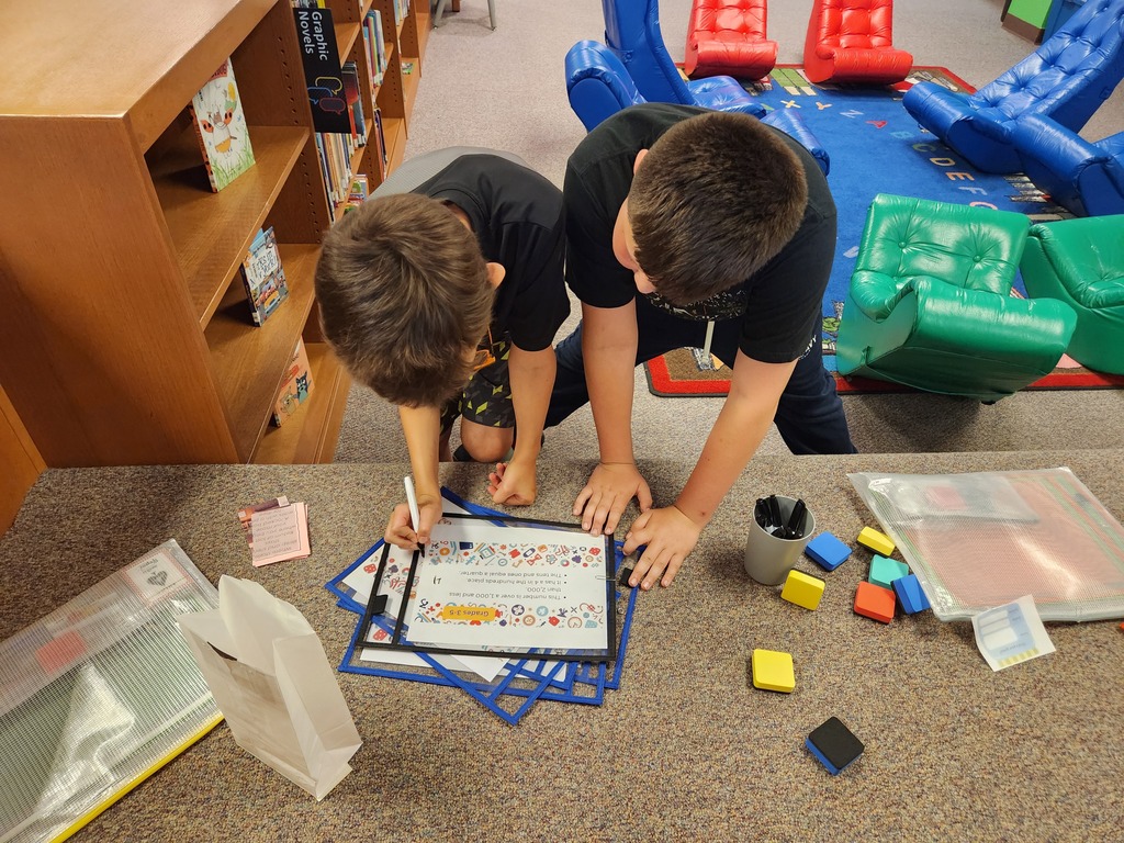 Students at Math Night