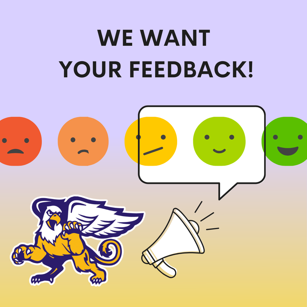 we want your feedback