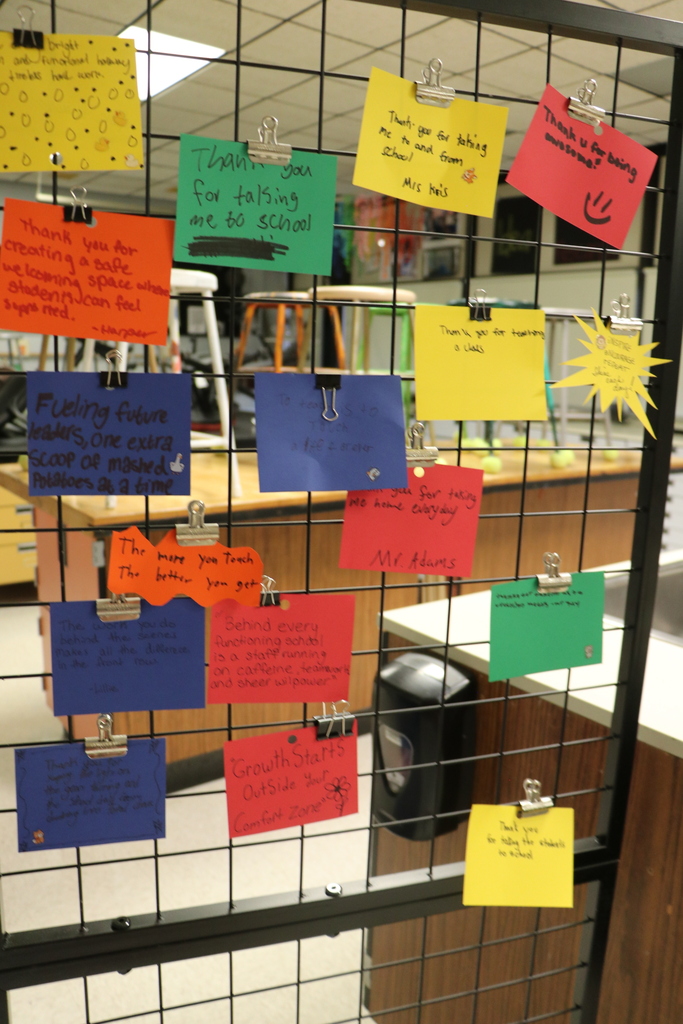 School spirit notes