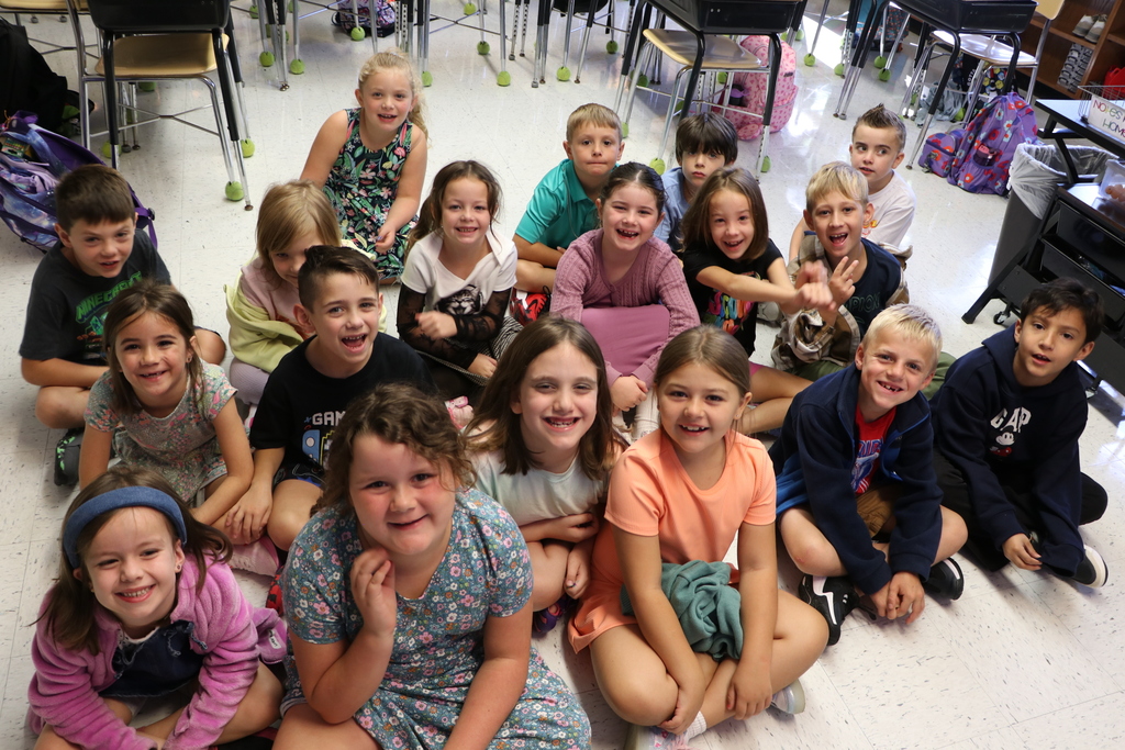 First Day of Second Grade at CES.