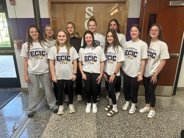 Swim team at ECIC