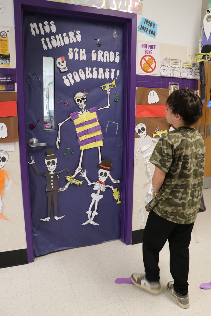 Miss Fisher's door