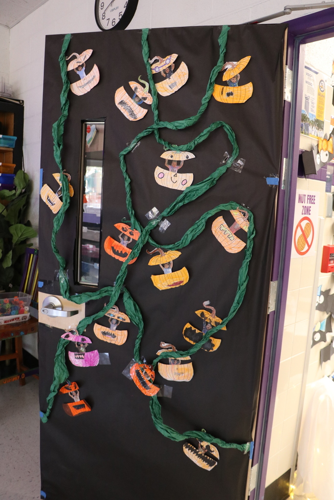 pumpkin door
