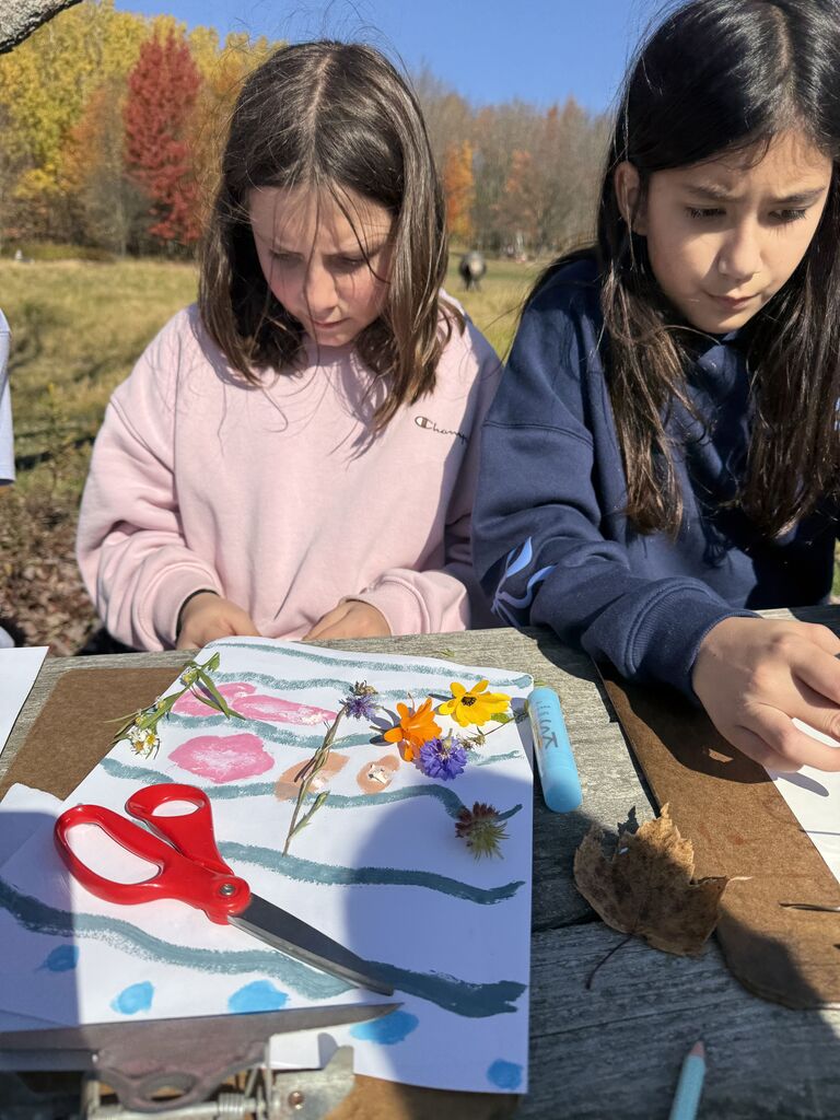 Students make art