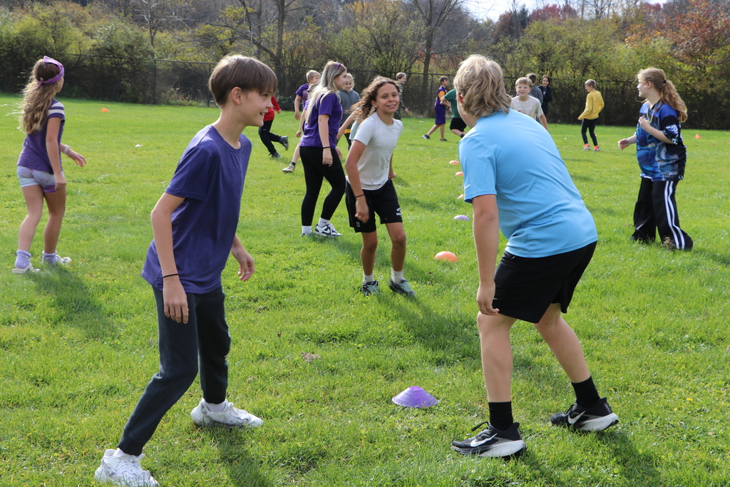 Students play capture the flag