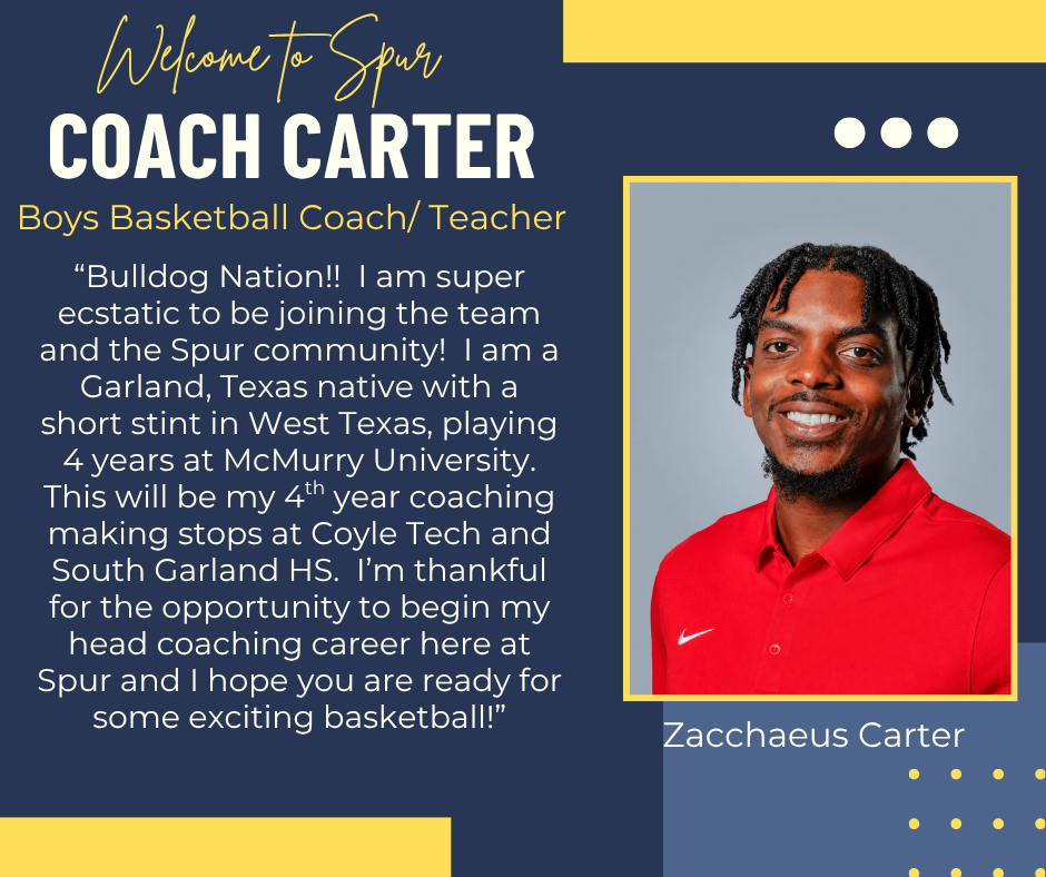 welcome to spur coach carter