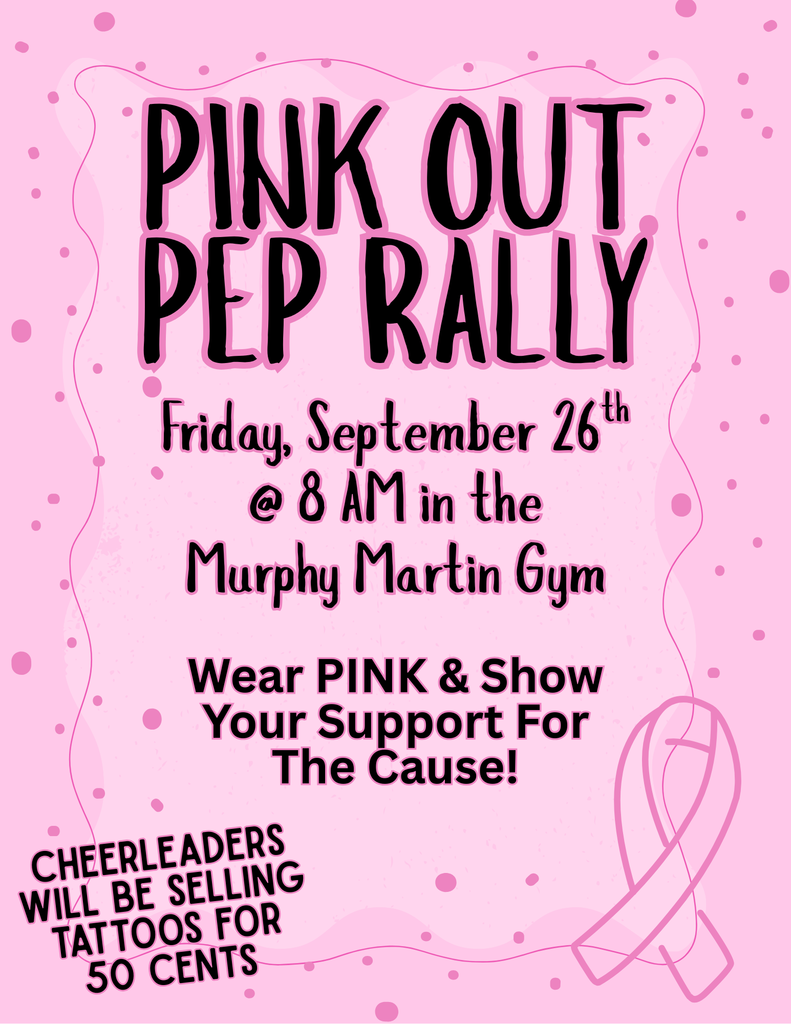 PINK OUT PEP RALLY