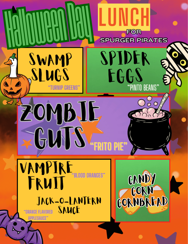 Halloween Menu