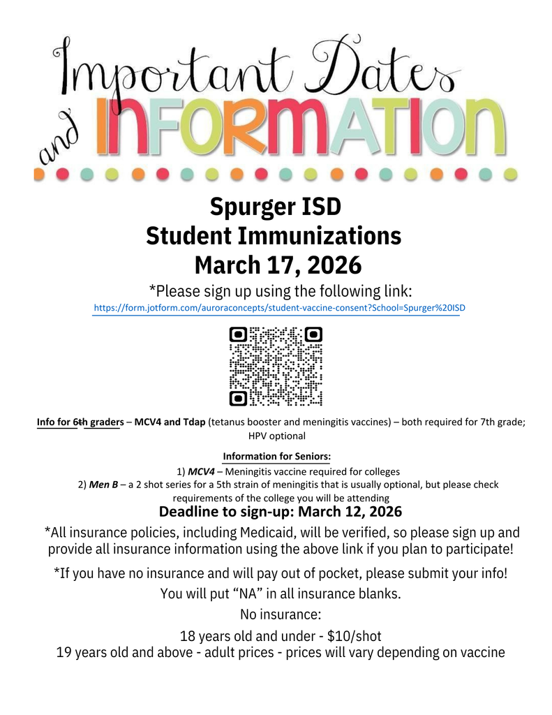 spring vaccine clinic