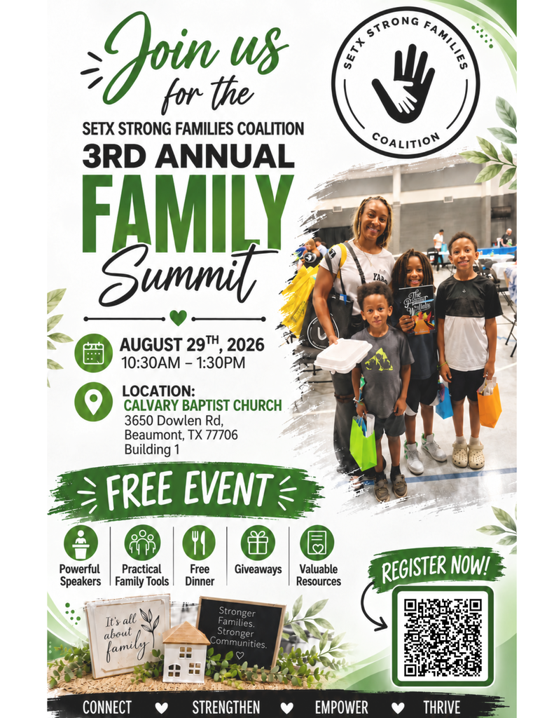 FAmily summit, free event in beaumont