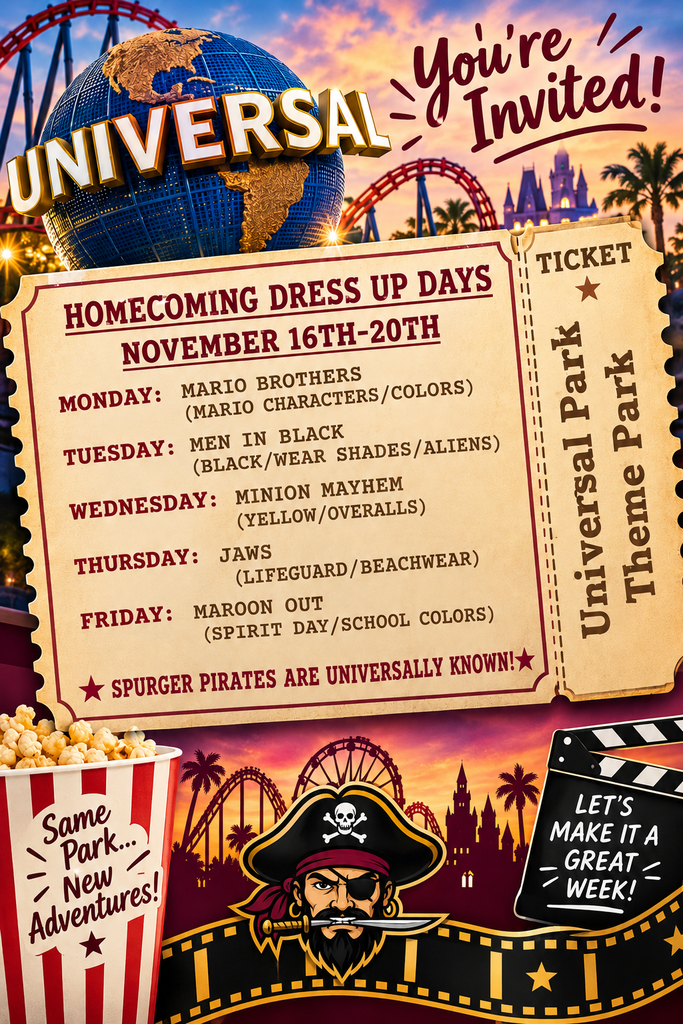 Homecoming dress up days