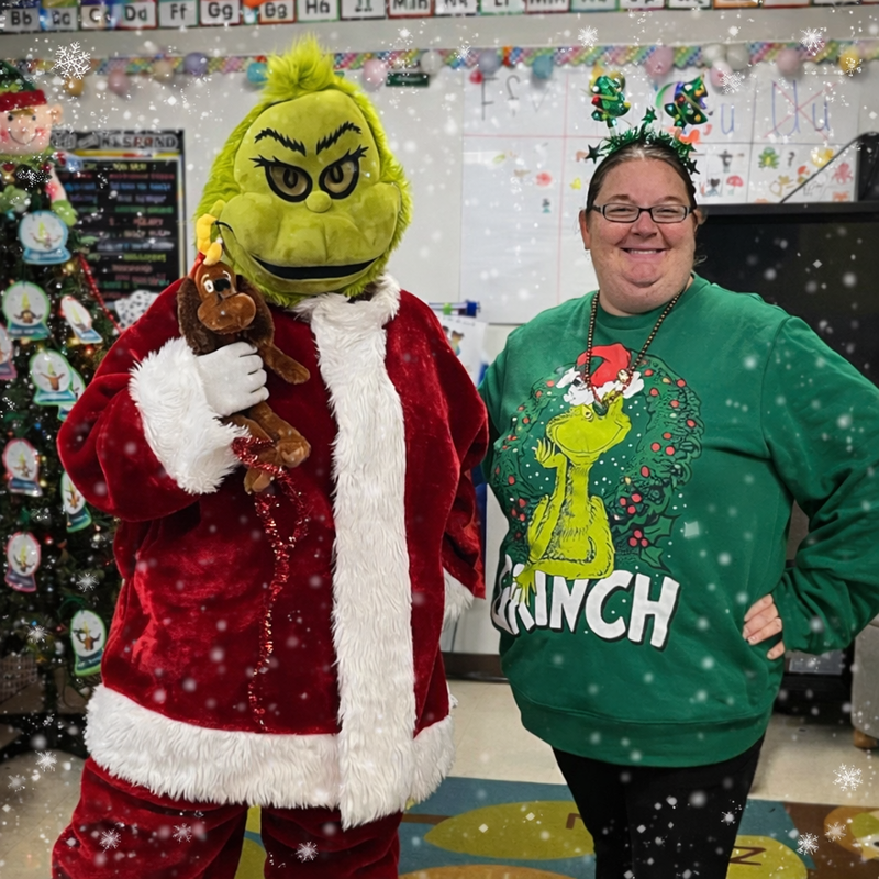 Grinch and friend