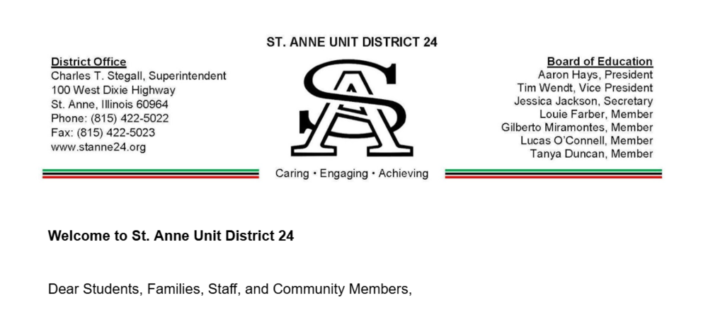 District Letter Head