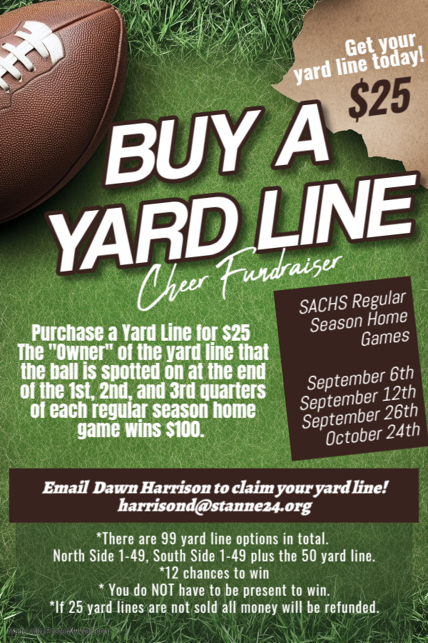 Buy a Yard Line Fundraiser
