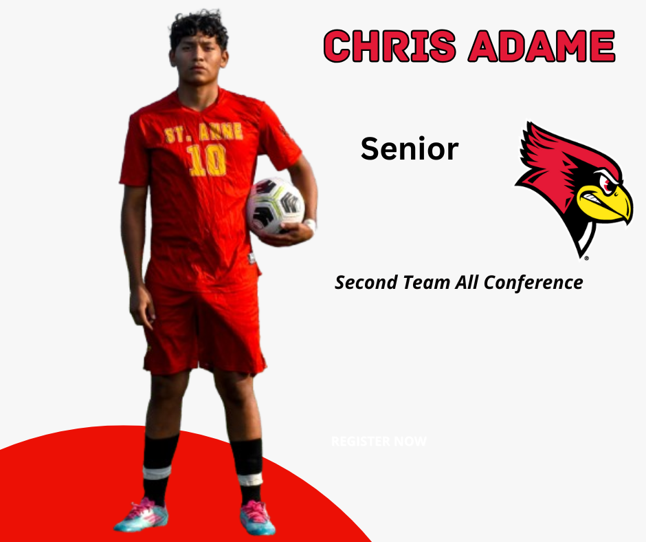 Individual Soccer Award Winner- Chris Adame