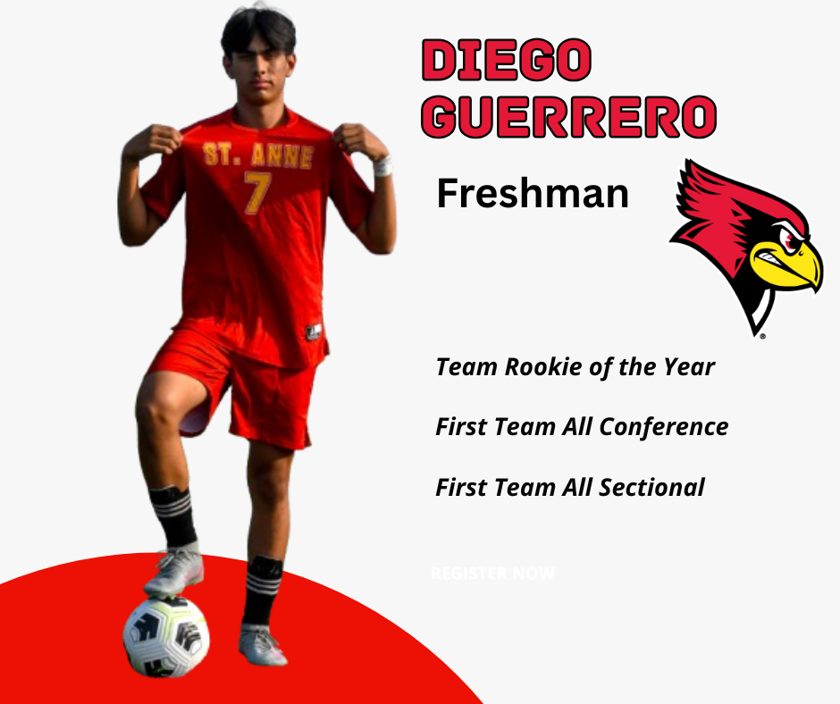 Individual Soccer Award Winner- Diego Guerrero